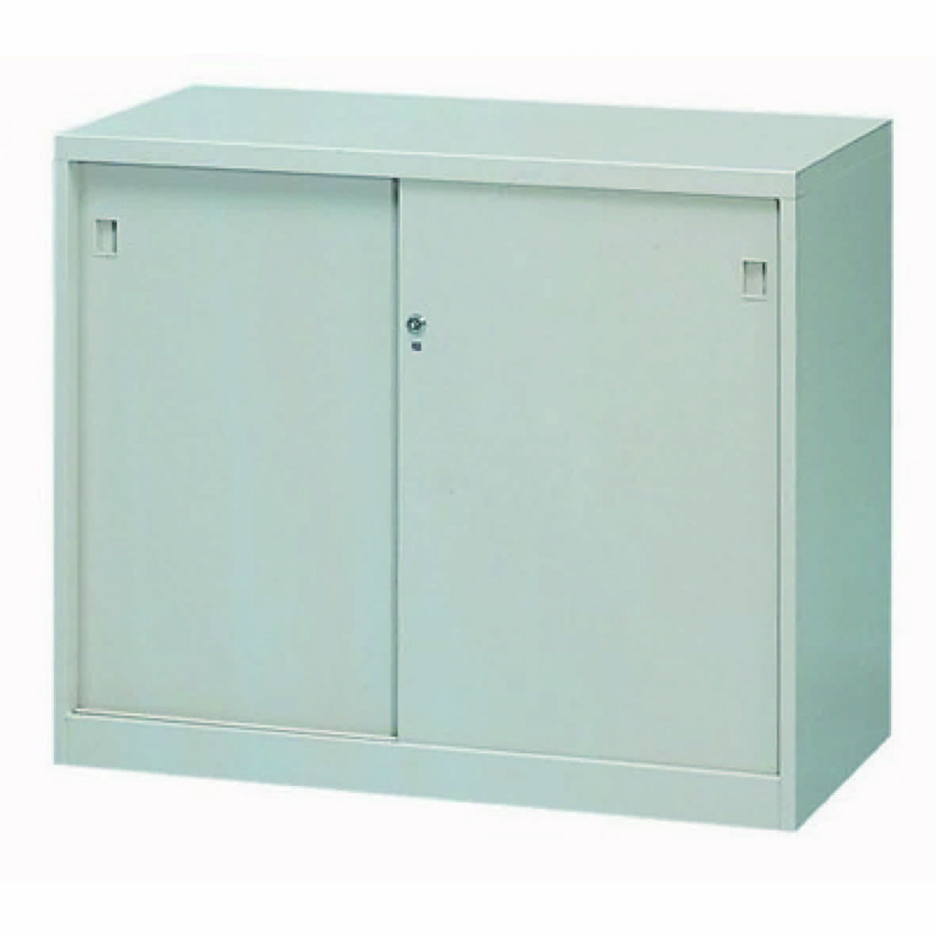 鐵拉門下置式鋼製公文櫃