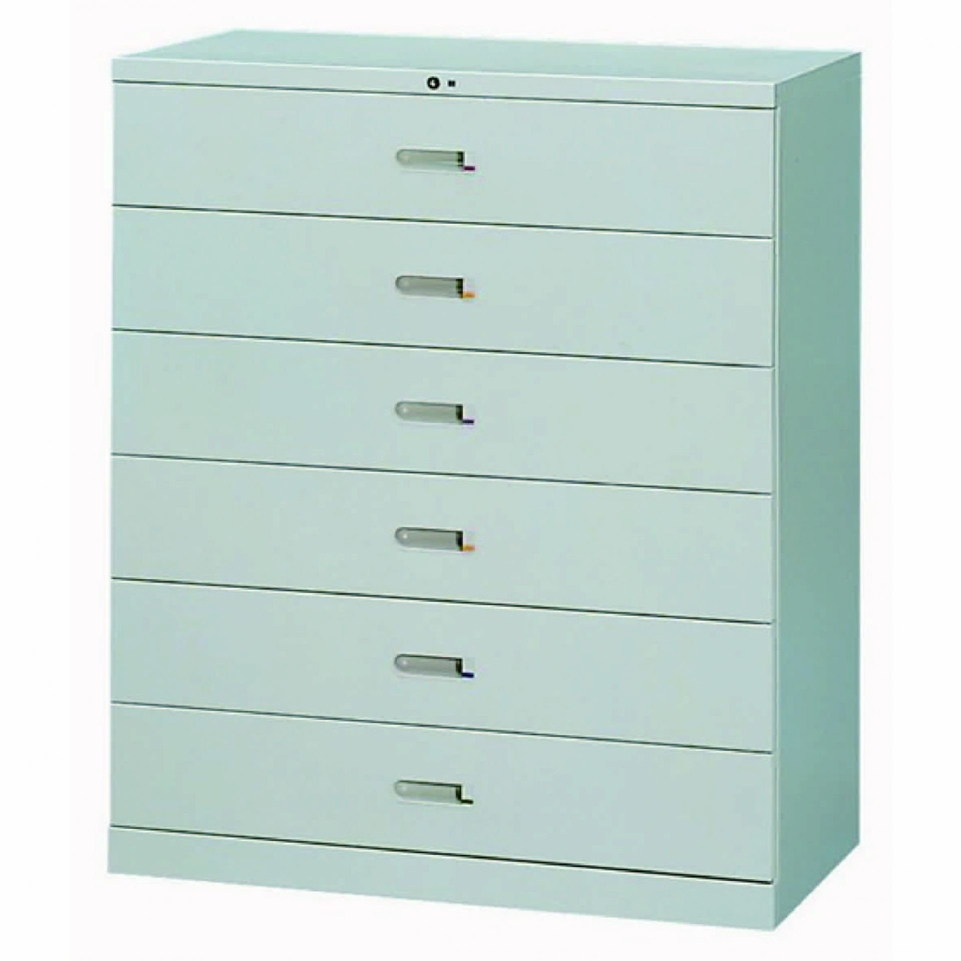 六層式小抽屜式公文櫃