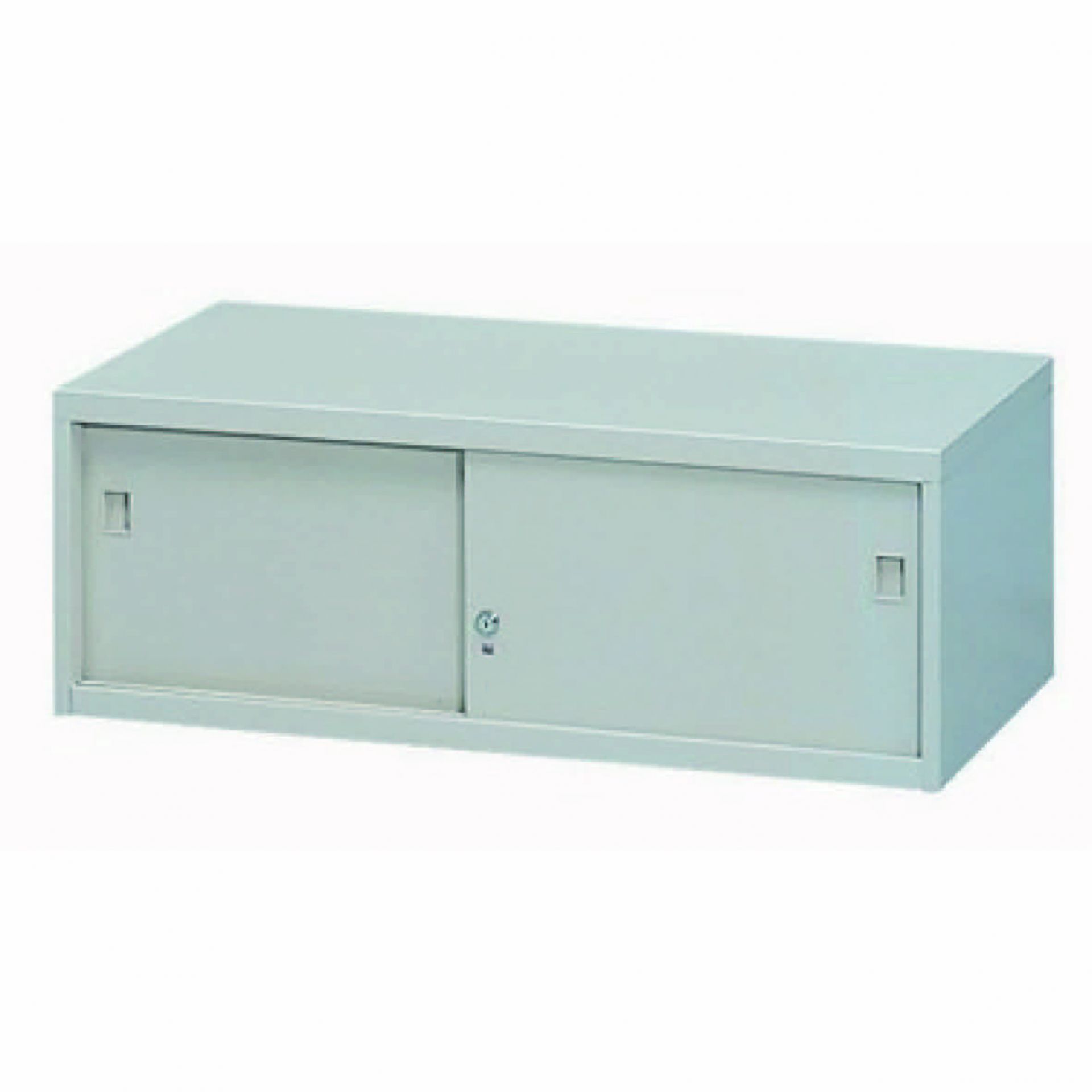 鐵拉門上置式鋼製公文櫃