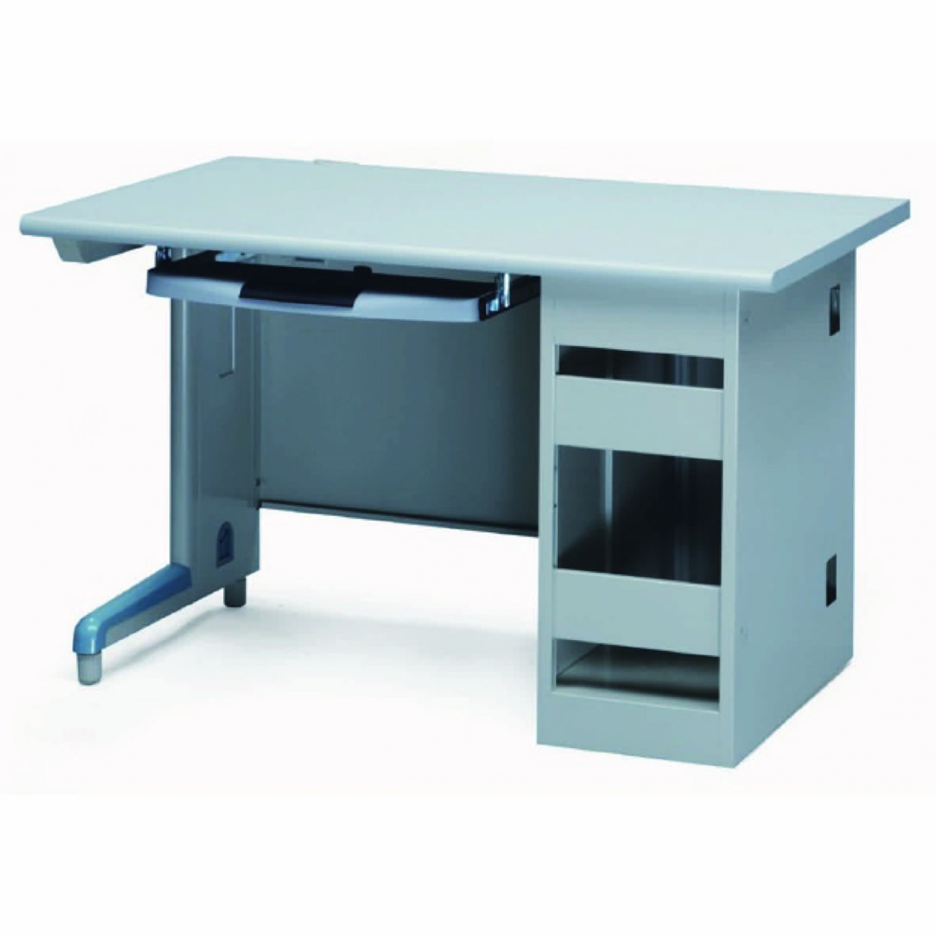 防盜式個人教學電腦辦公桌