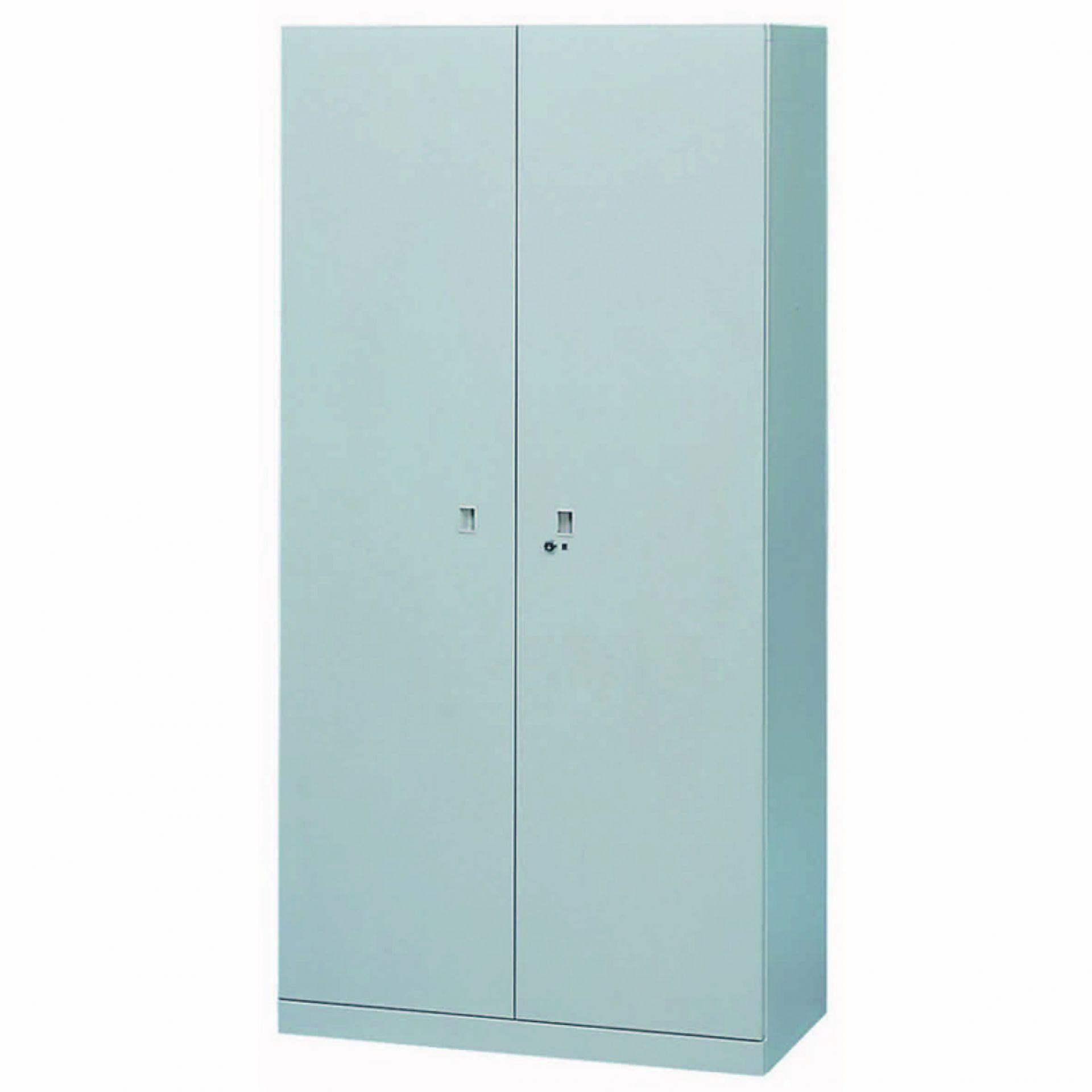 雙開門單人鋼製衣櫃