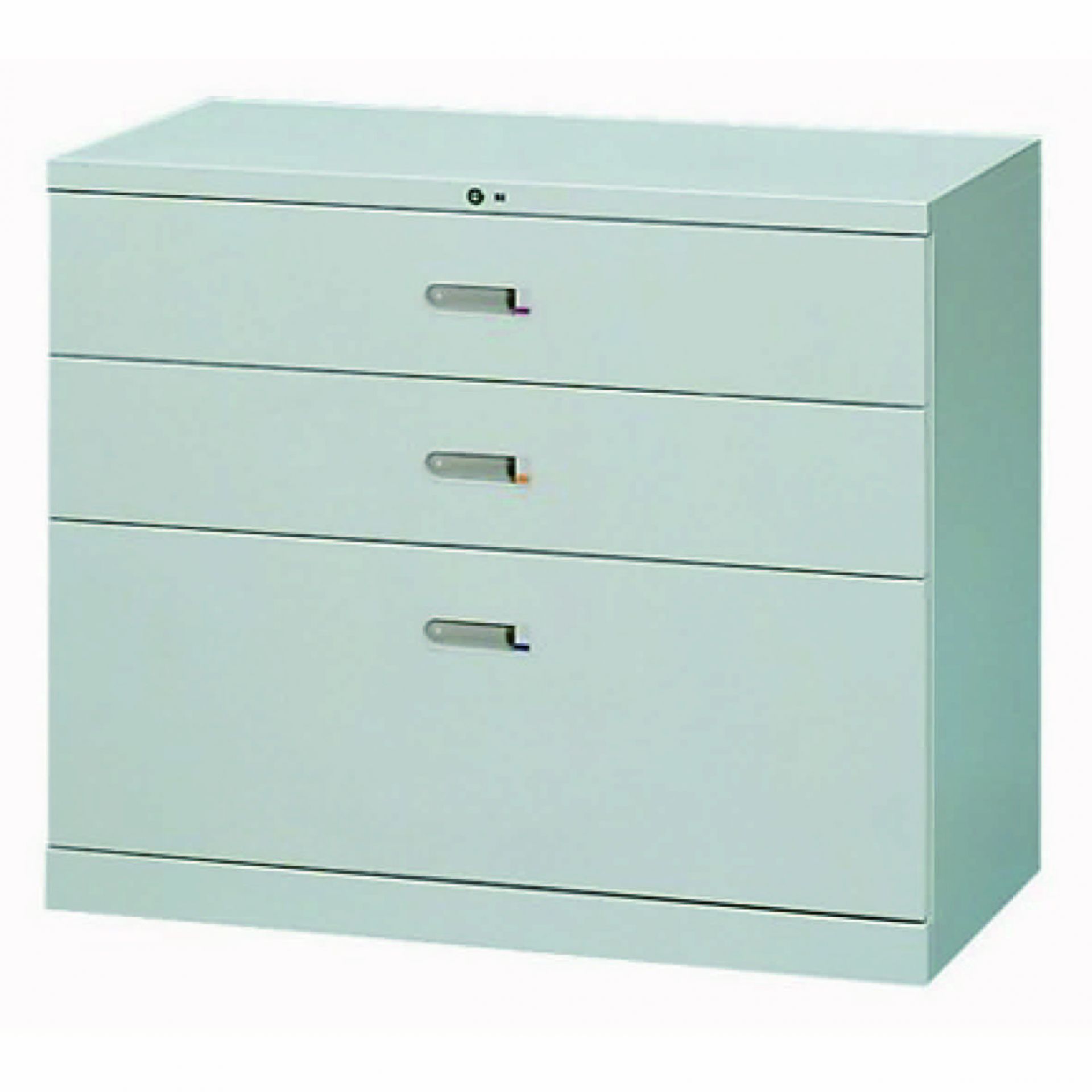 二小一大抽屜式鋼製公文櫃